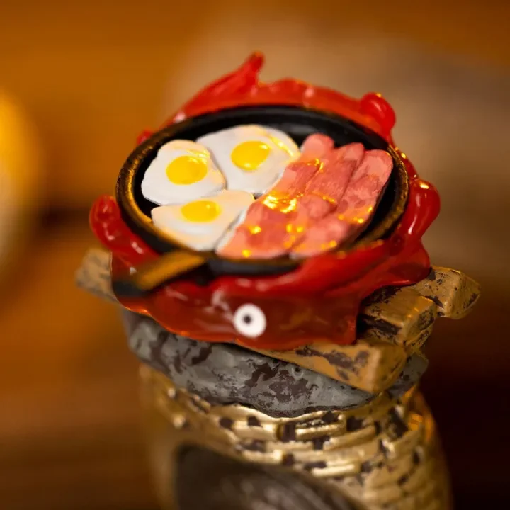 Howl’s Moving Castle Blind Box Ring Calcifer - 1 Unidade Aleatória